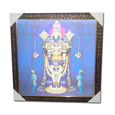 "5D Balaji Photo Frame -code 1209-001 - Click here to View more details about this Product